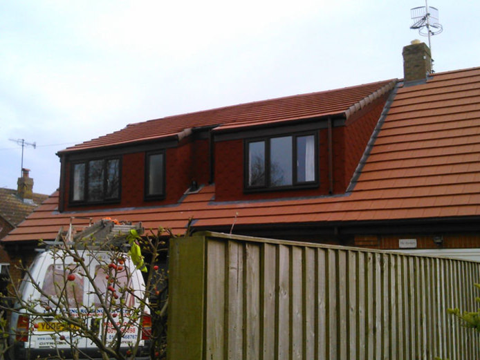 Completed re-roofing project