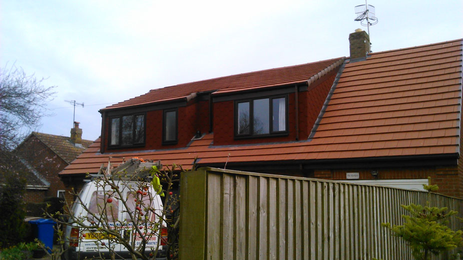 Recently re-roofed dormer bungalow